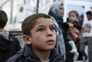 Young Syrian boy