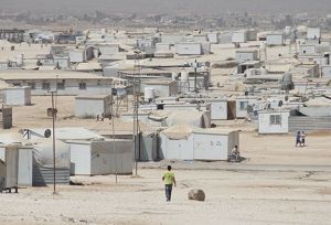 Scale of Syrian refugee camp