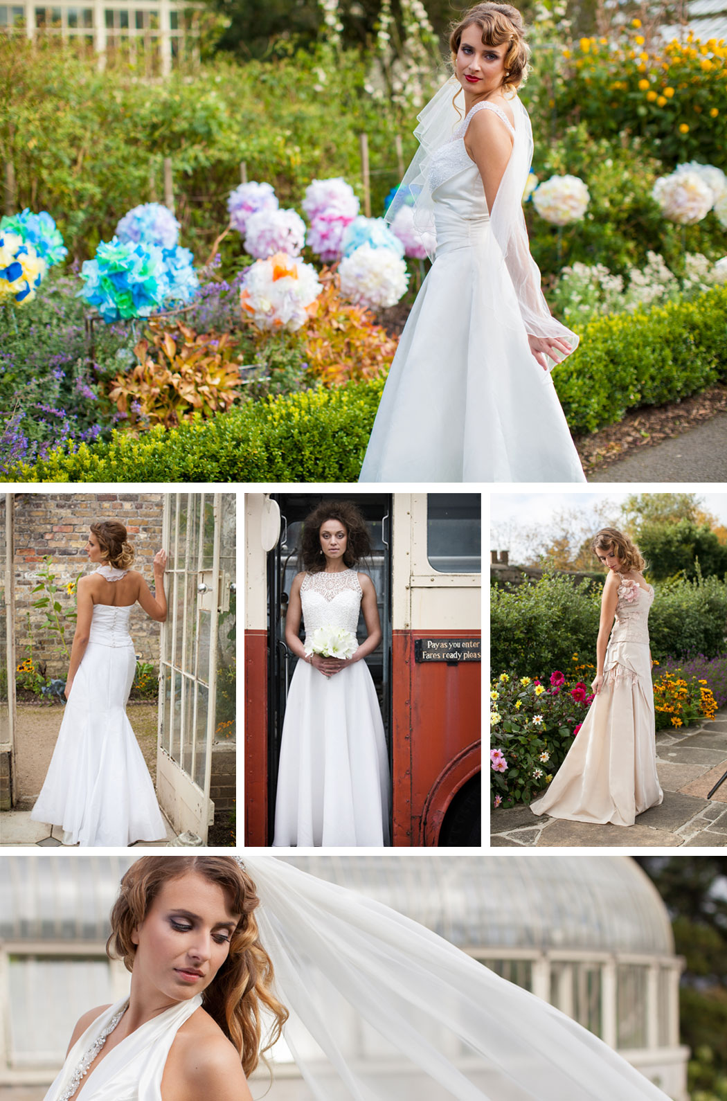 oxfam bridal collage