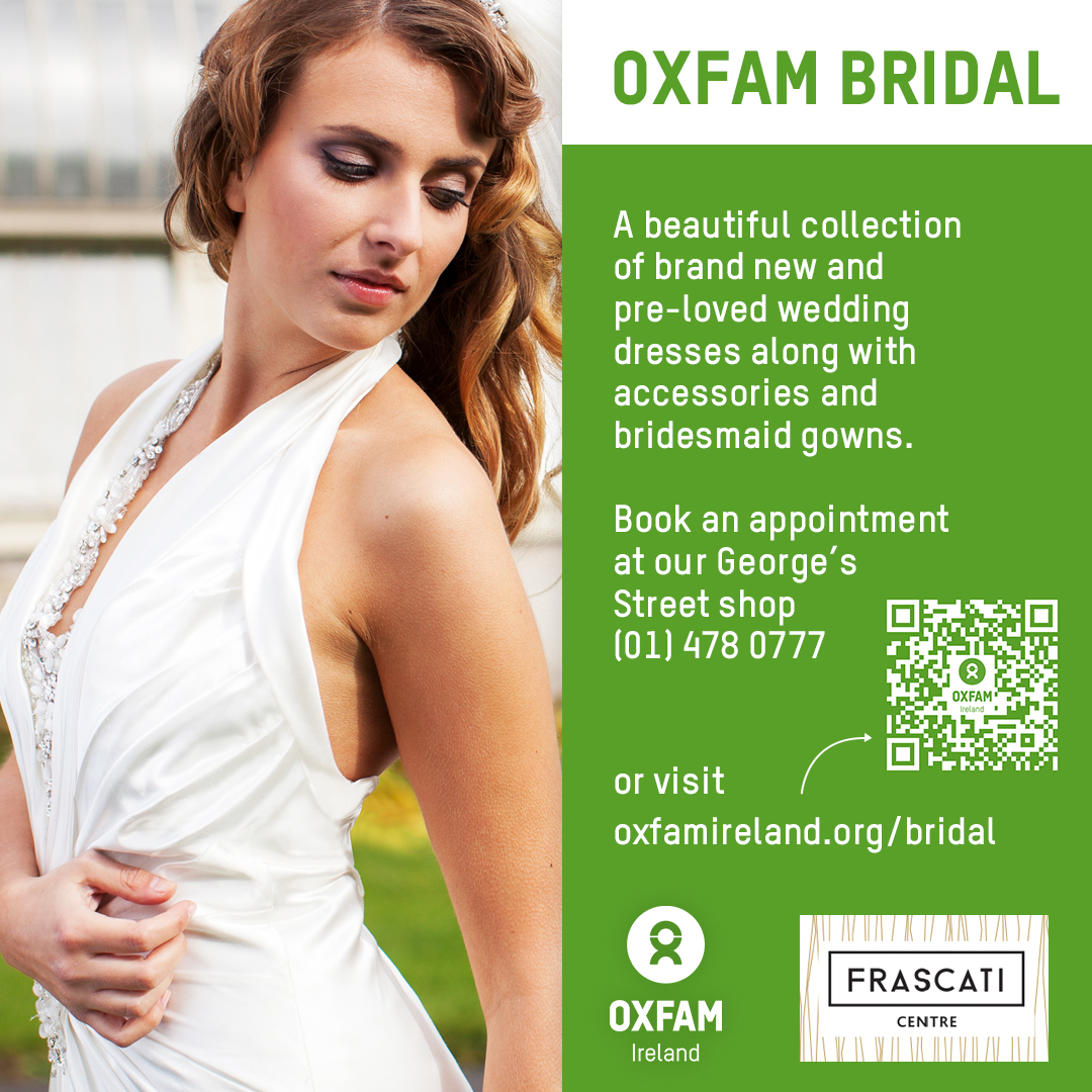oxfam bridal ad