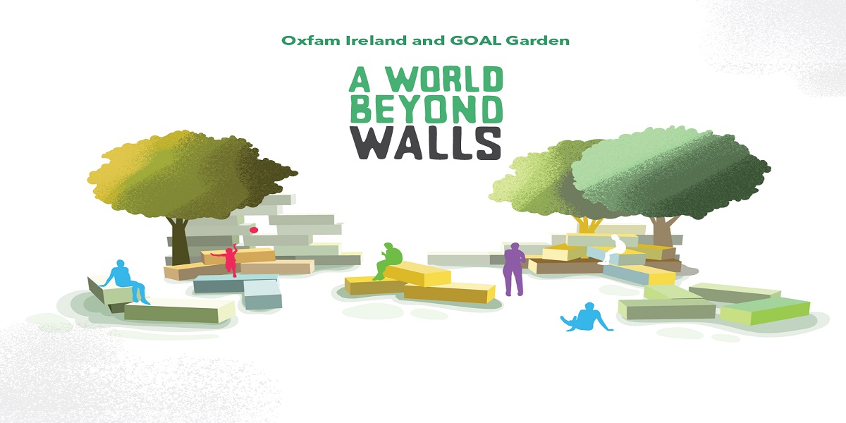 Oxfam GOAL garden at Bloom 2017