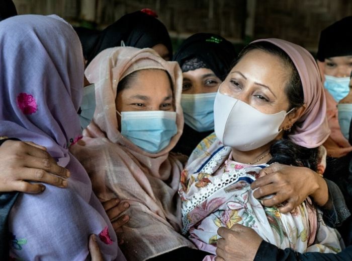 Women together at the RW Welfare Society (Rights for Women)