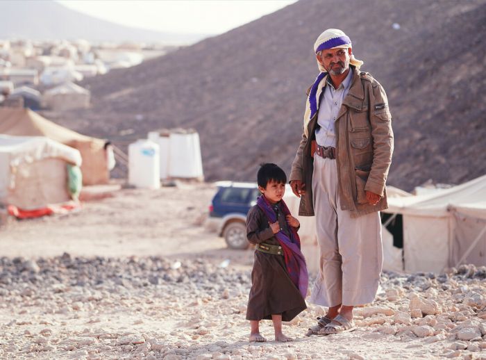 Salem_ and Omar_ in Alswidan Camp, Marib