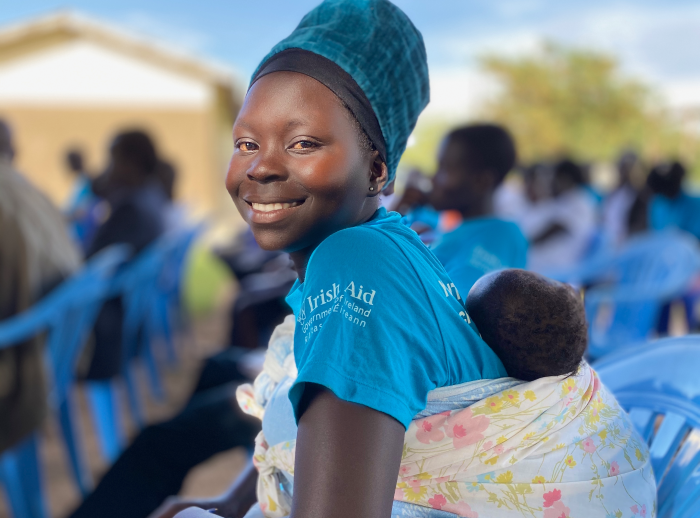 woman and baby in Uganda