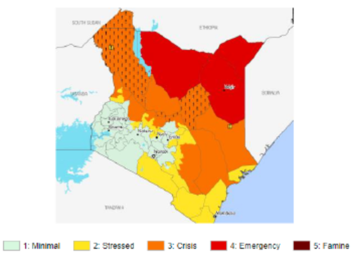 kenya map