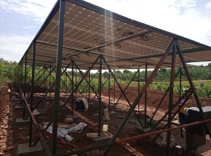 Solar irrigation system established in collaboration with Nyagatare District