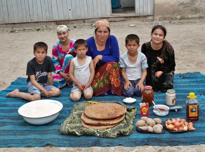 family from tajikistan