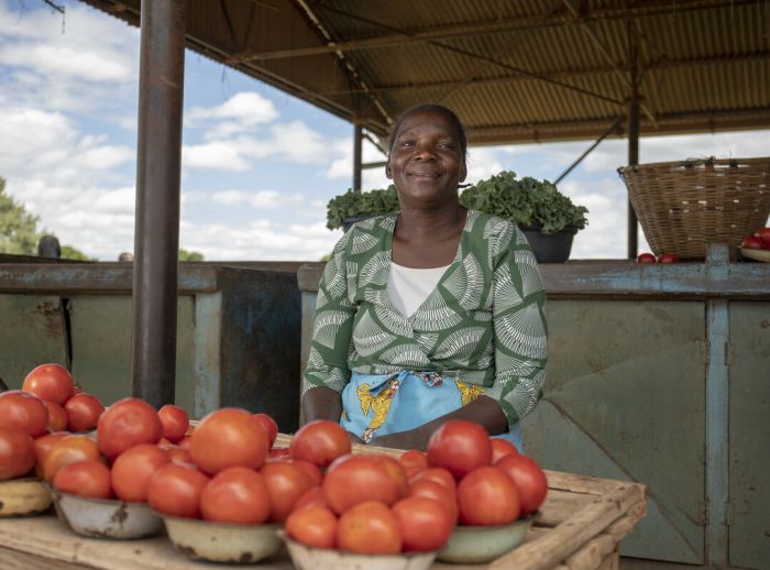 Sarah has been farming for 25 years