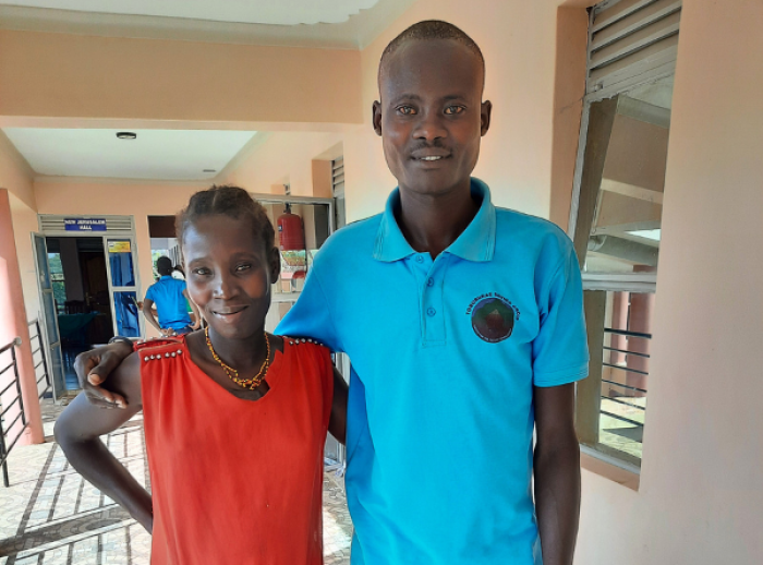 Lomaa Kizito and Lokamar Margret took part in the training
