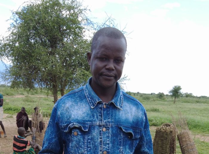 Picture of Kodet Samuel Mundia in Karamoja, Uganda.