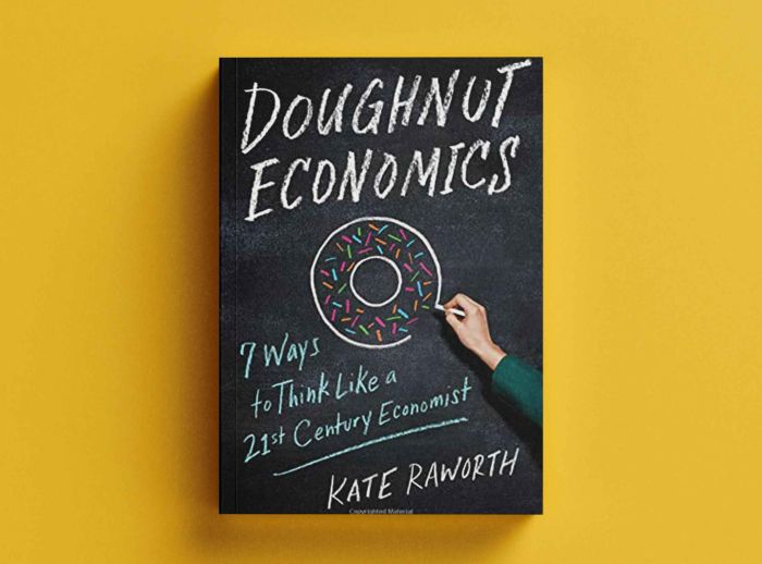 Doughnut Economics book cover