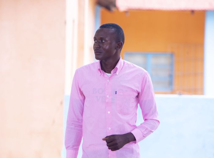 Portrait of Geoffrey Sianga in Zambia