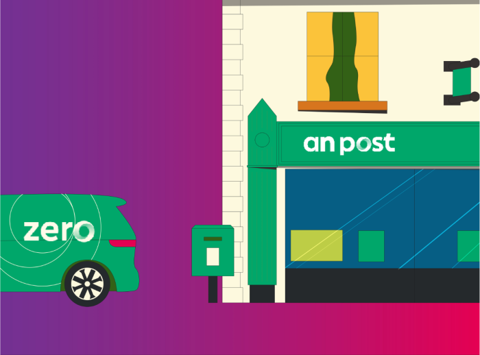 An Post collects your Postback bag right to your door.