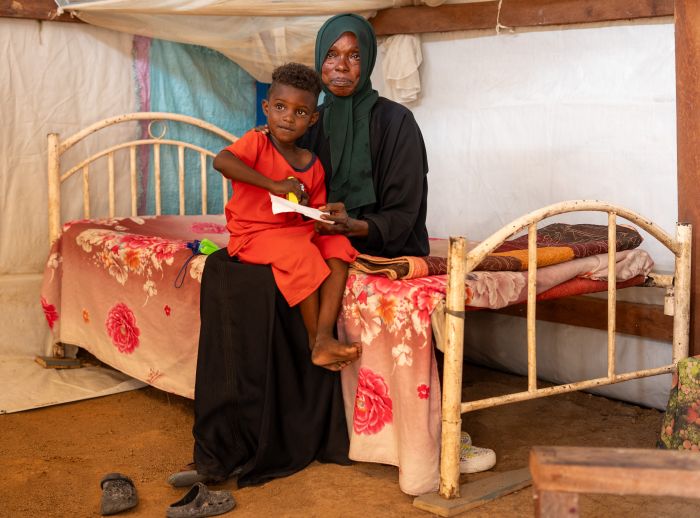 35-year-old Nadia Zahad, a refugee from the Sudan war, recounts how she lost her entire family to the conflict.