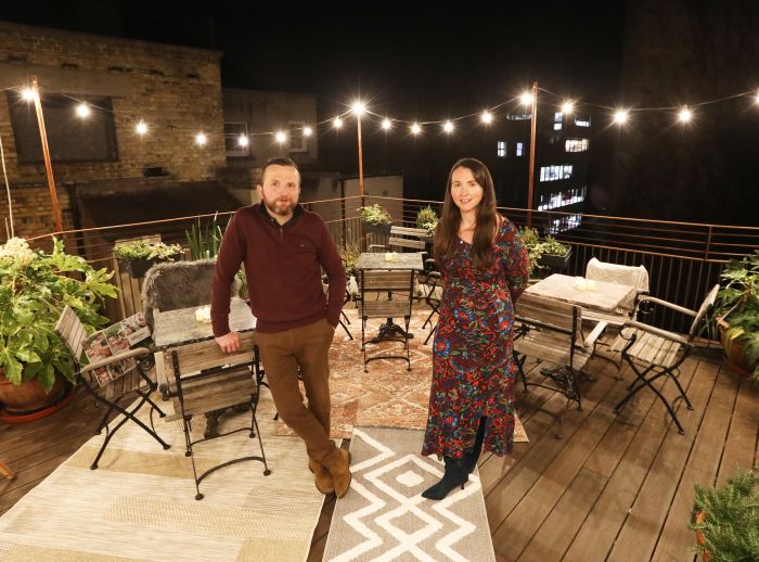 Paul and Clare Vallely, the owners of Kukoon.