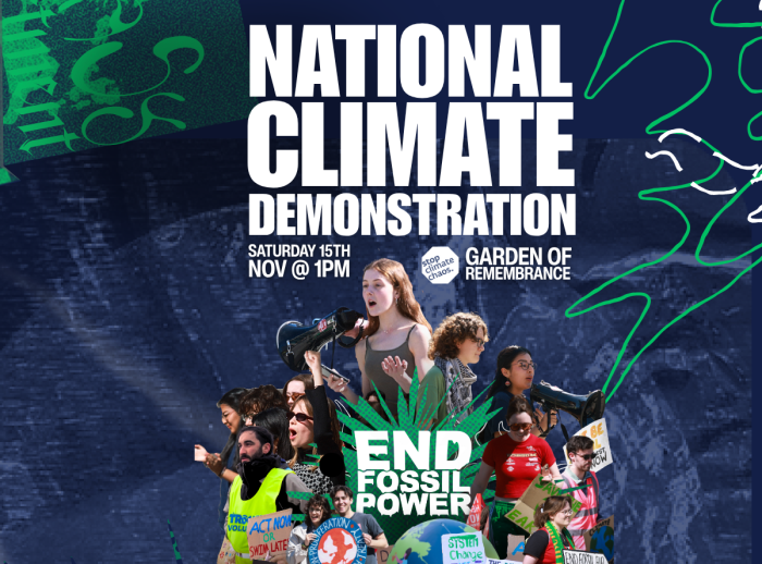 National Climate Demonstration Poster