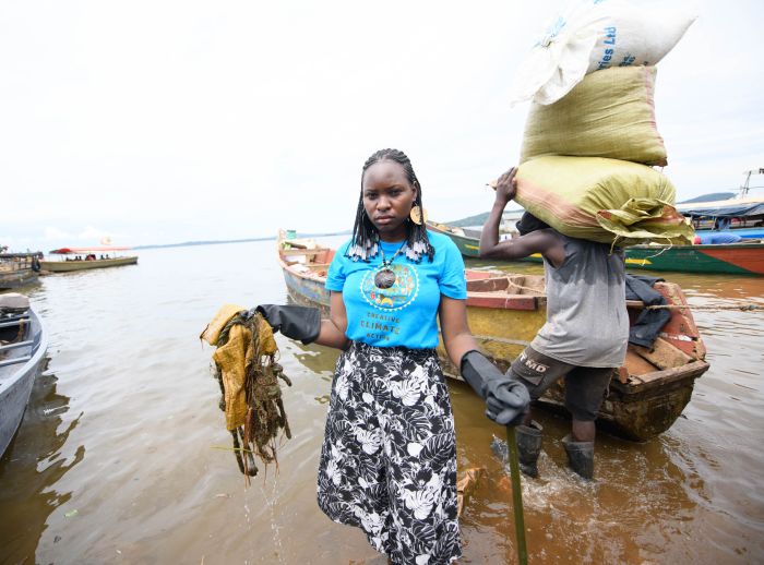 Hilda Flavia Nakabuye, a Ugandan climate and environmental rights activist