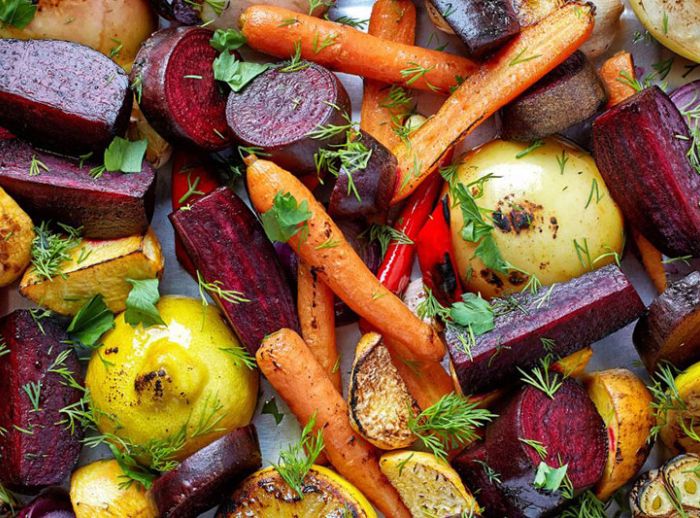Delicious sustainable vegetables