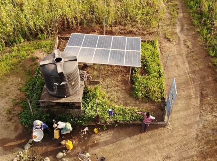solar powered water pump poverty