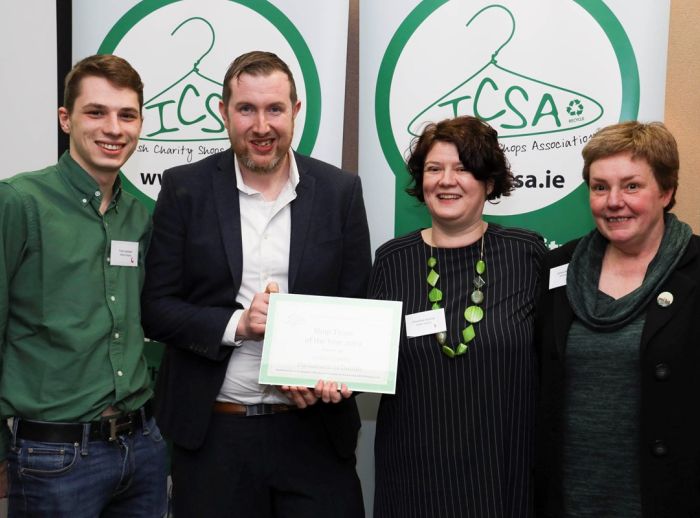 charity shop team of the year award