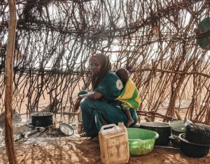 Sowda Wajir and her daughter