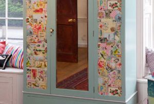 upcycled wardrobe