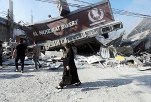 Destroyed Bakery Gaza