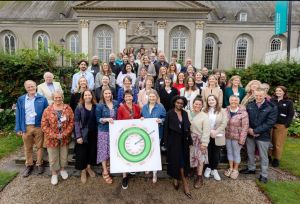 attendees at step into the doughnut workshop with jate raworth facilitated by olivia freeman and lucia walsh from tu dublin