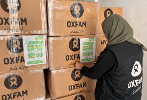 North Gaza aid parcel
