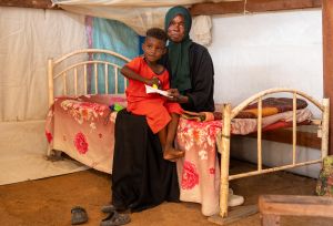 35-year-old Nadia Zahad, a refugee from the Sudan war, recounts how she lost her entire family to the conflict.