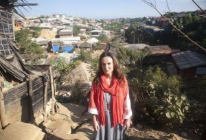 lorraine keane in cox's bazar refugee camp