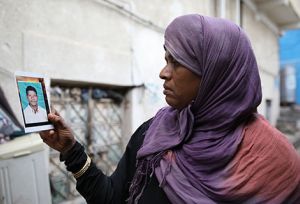 Yemeni woman misses her husband