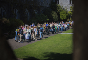 100s of people taking part of the climate march during our Oxfam Ground Up event in Cork