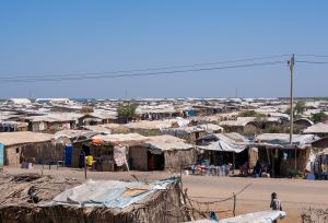Overview of the Renk transit center that is hosting hundreds of thousand of people fleeing the conflict in Sudan