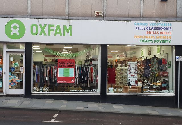 Ballymena shop front