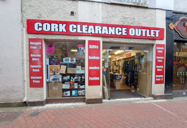 Cork Frenchchurch Street shop front