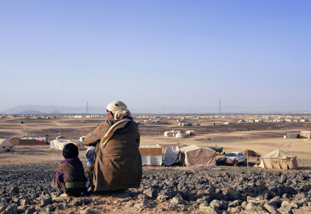 Salem and Omar in Alswidan Camp, Yemen