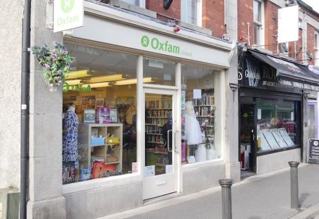 oxfam rathfarnham shop front