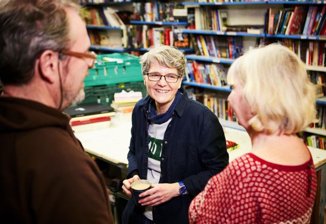 Oxfam shops volunteers