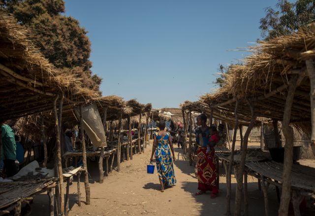 a Market in the Democratic Republic of Congo.