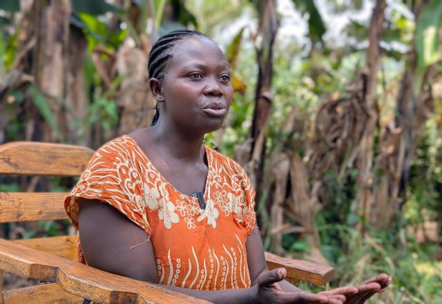 Kahindo Tantine, mother of six children, five of whom are still alive shares her daily life since the conflict displaced her and her family.