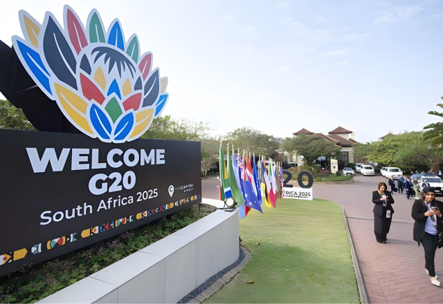 The G20 2025 in Johannesburg - image from Gallo.
