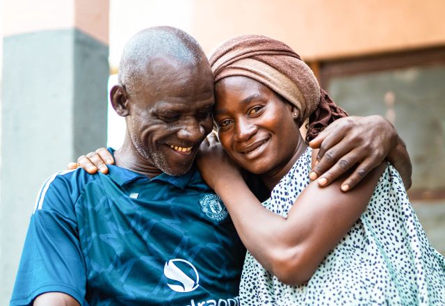 Grace Ibrahim and Ibrahim Musa.