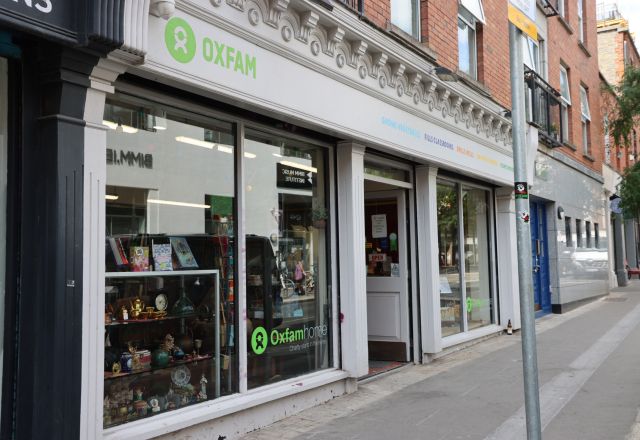 Outside Francis Street Shop