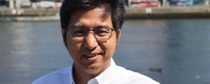 Portrait of Pitour Sok, the Voices for Change Progamme Manager at Oxfam in Cambodia.