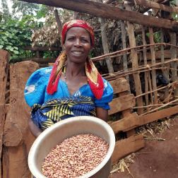 Rose, a farmer and mother from Burundi