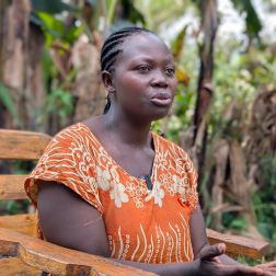 Kahindo Tantine, mother of six children, five of whom are still alive shares her daily life since the conflict displaced her and her family.