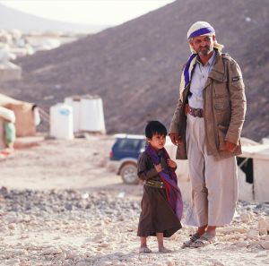 Salem_ and Omar_ in Alswidan Camp, Marib